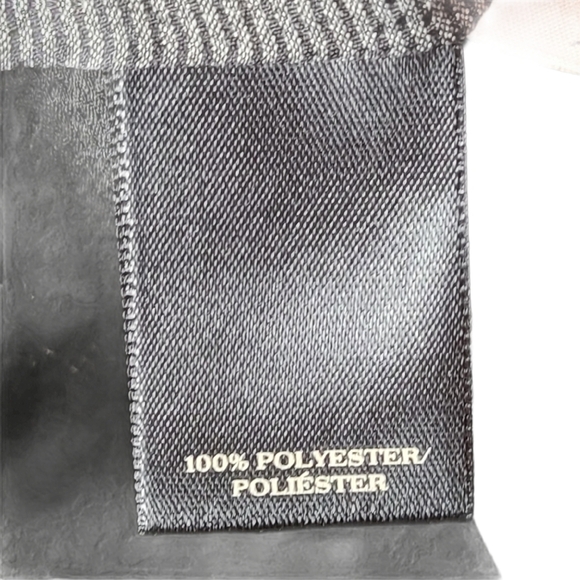 Ann Taylor MEDIUM black white grey blouse corpcore dark academia officecore - Picture 8 of 9